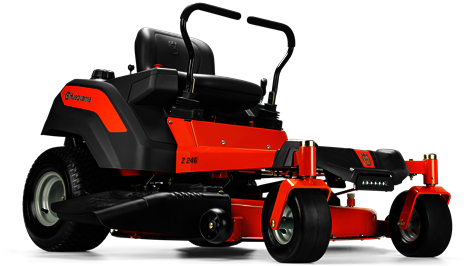 Turn On A Dime, Smooth Performance Press Enter To Zoom - Husqvarna Z246i Zero Turn (480x300), Png Download