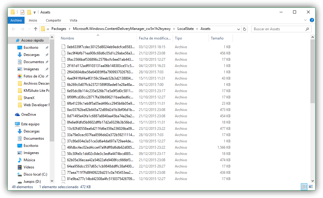 Todos Estos Son Los Fondos Que Windows Nos Ha Guardado - Windows 10 Godmode (1079x662), Png Download
