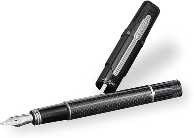 Montegrappa Bugatti Chiron Vulpen (limited Edition) (800x462), Png Download