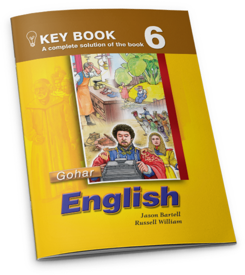 Gohar English Key Book 6 (491x550), Png Download