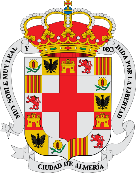 Almeria-arms - Asturias Coat Of Arms (472x599), Png Download