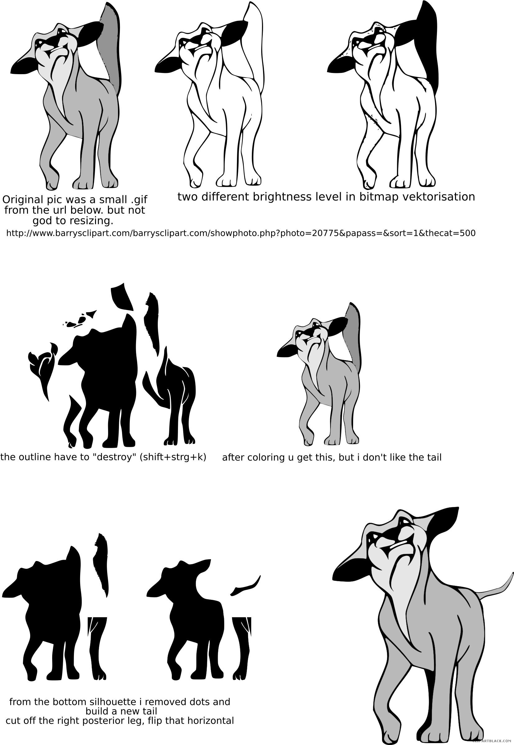Angry Dog Clipart - Angry Dog (2239x2400), Png Download