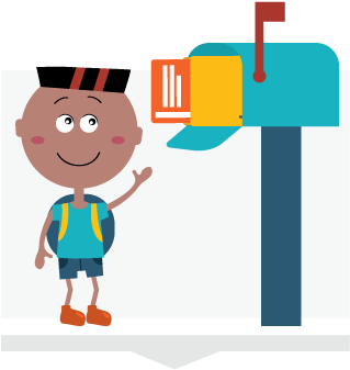 Read A Book, Get A Book - Smile (341x354), Png Download
