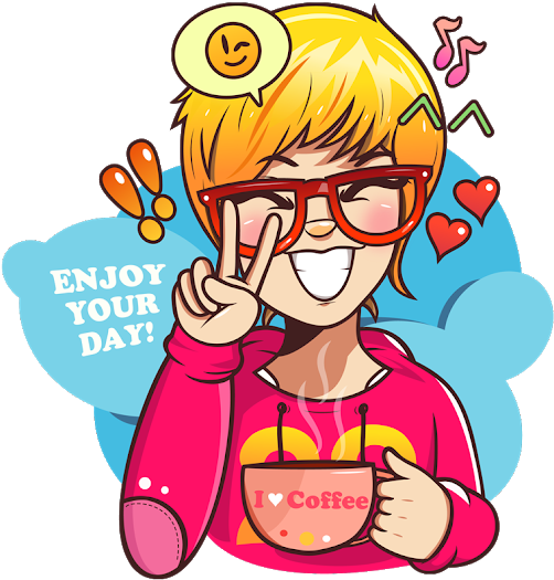 Riviera Maison Kaffeebecher Enjoy Your Day (530x560), Png Download