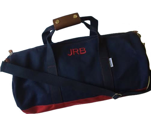 Monogrammed Fred And Owen Colorblock Men's Duffel Bag (502x502), Png Download