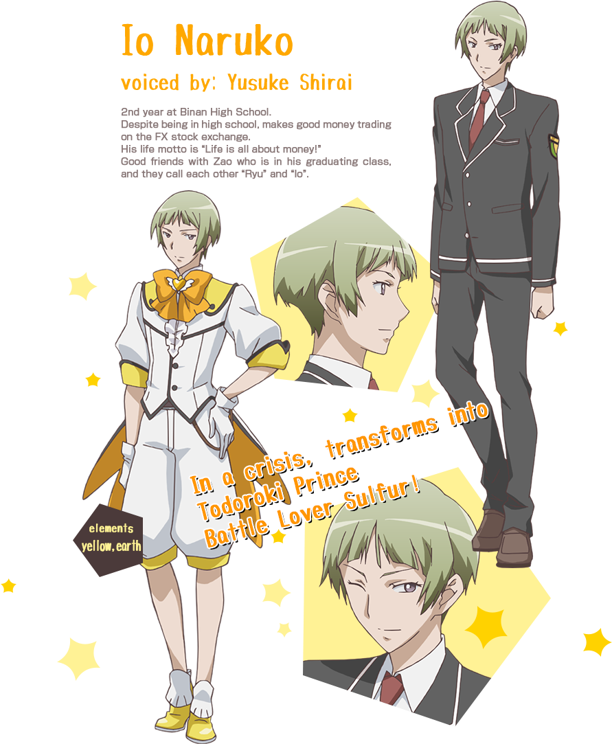 Io Official English Profile - Cute High Earth Defense Club Love Io (890x1150), Png Download
