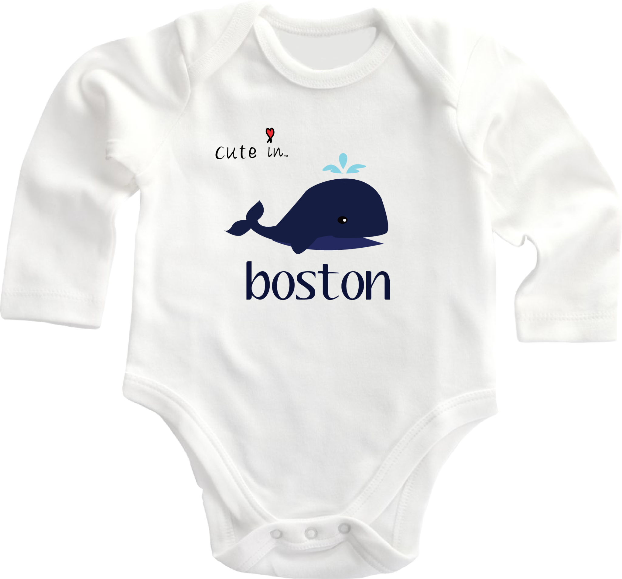 Cute In Boston - Cute In Boston - Baby Bib (2048x1908), Png Download