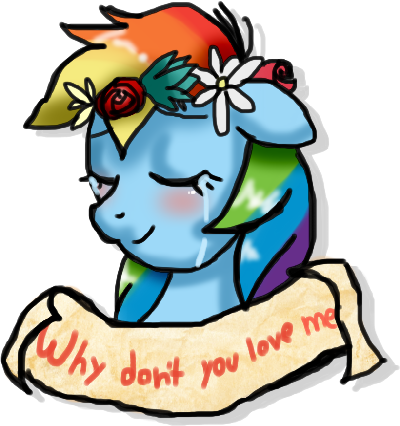 Stockingstreams, Blushing, Crying, Eyes Closed, Floral - Crying (1000x1000), Png Download