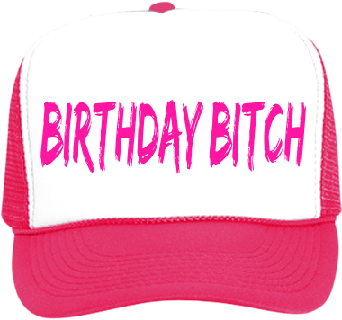Trucker Hat 39 - Birthday Girl Hat Png Transparent (428x400), Png Download