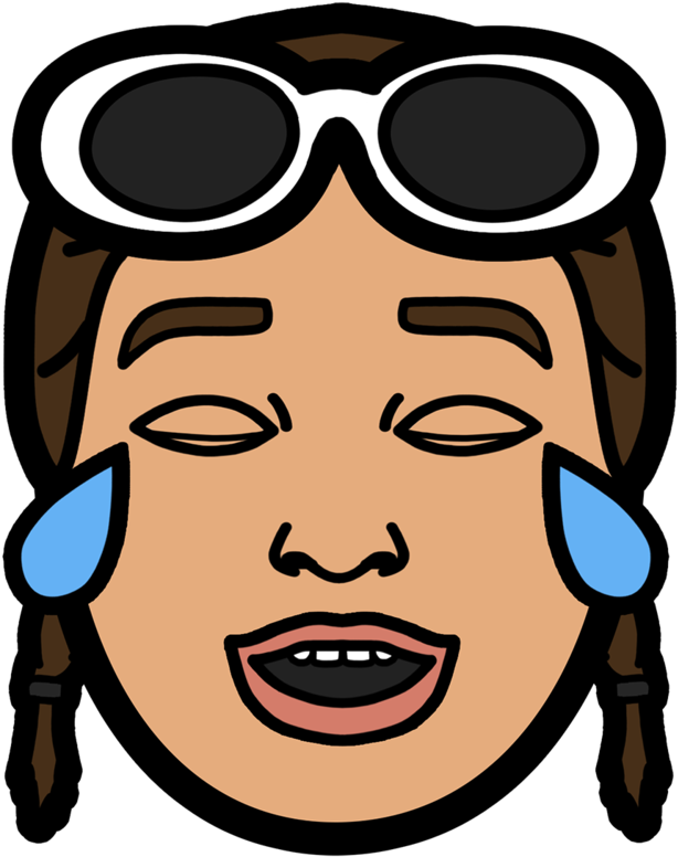 Tabasko Laughing (1000x1000), Png Download