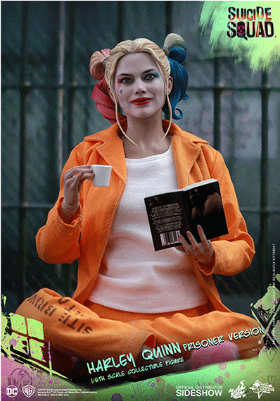 Special Features Of The Harley Quinn Sixth Scale Collectible - Harley Quinn 1 6 Hot Toys (1000x568), Png Download