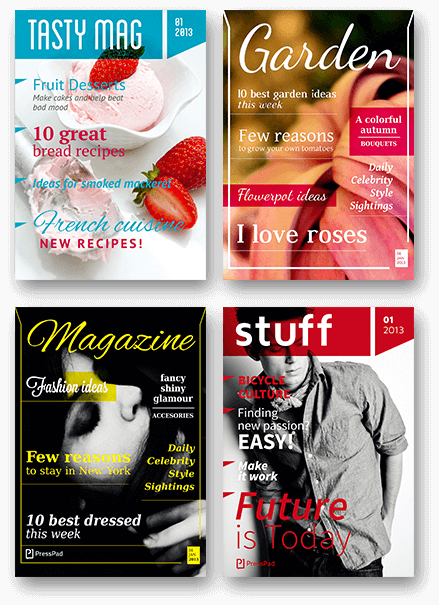 Free Indesign Magazine Templates - Magazine (439x605), Png Download