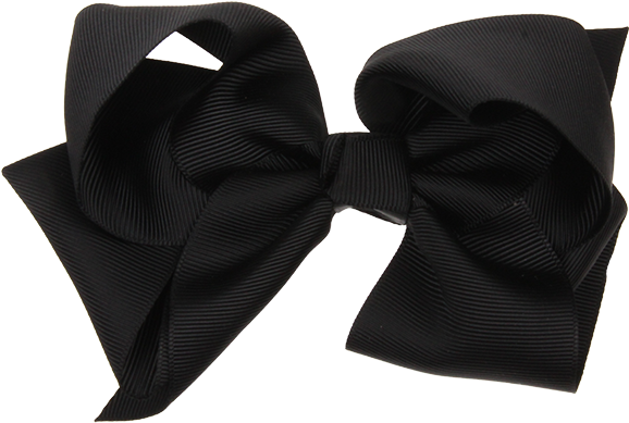 14cm Ribbon Bow Black Ruby Willow - Ribbon (599x599), Png Download