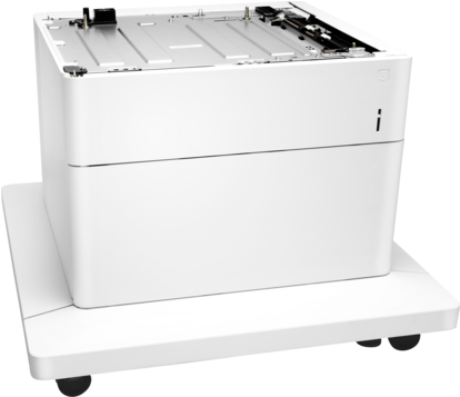 Hp Color Laserjet 550-sheet Paper Tray With Stand - Hp Color Laserjet 550-sheet Paper Tray (474x356), Png Download