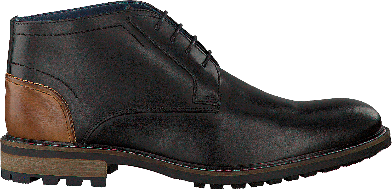 Men Black Omoda Ankle Boots Omoda 627 Black Excellent - Gh Bass Morrison Oxfords (1500x737), Png Download