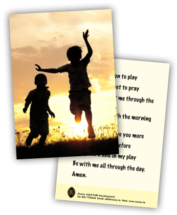 Children's Prayer Card - Glorious And Free [book] (354x430), Png Download