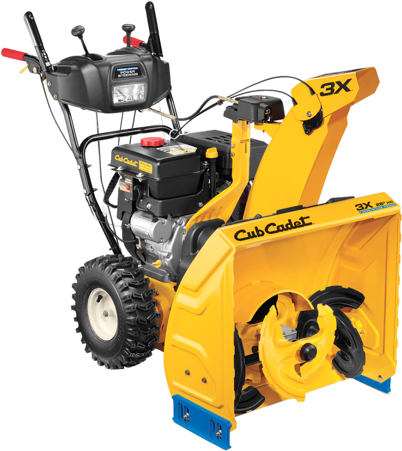 Cub Cadet 3x 26 Hd - Cub Cadet 3x 26" Hd Three-stage Power 357cc Snow Blower (1110x1018), Png Download