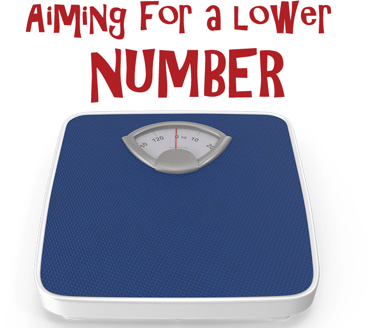 Weight Loss - Number (1170x663), Png Download