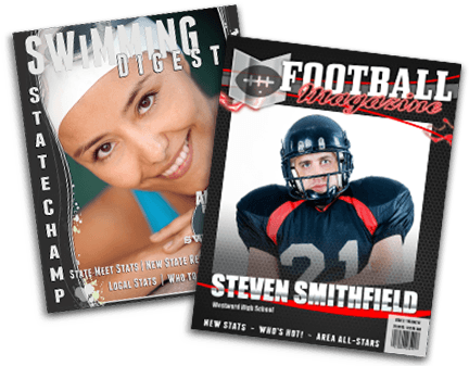 Magazine Cover Png Magazine Covers - American Football Player (450x338), Png Download