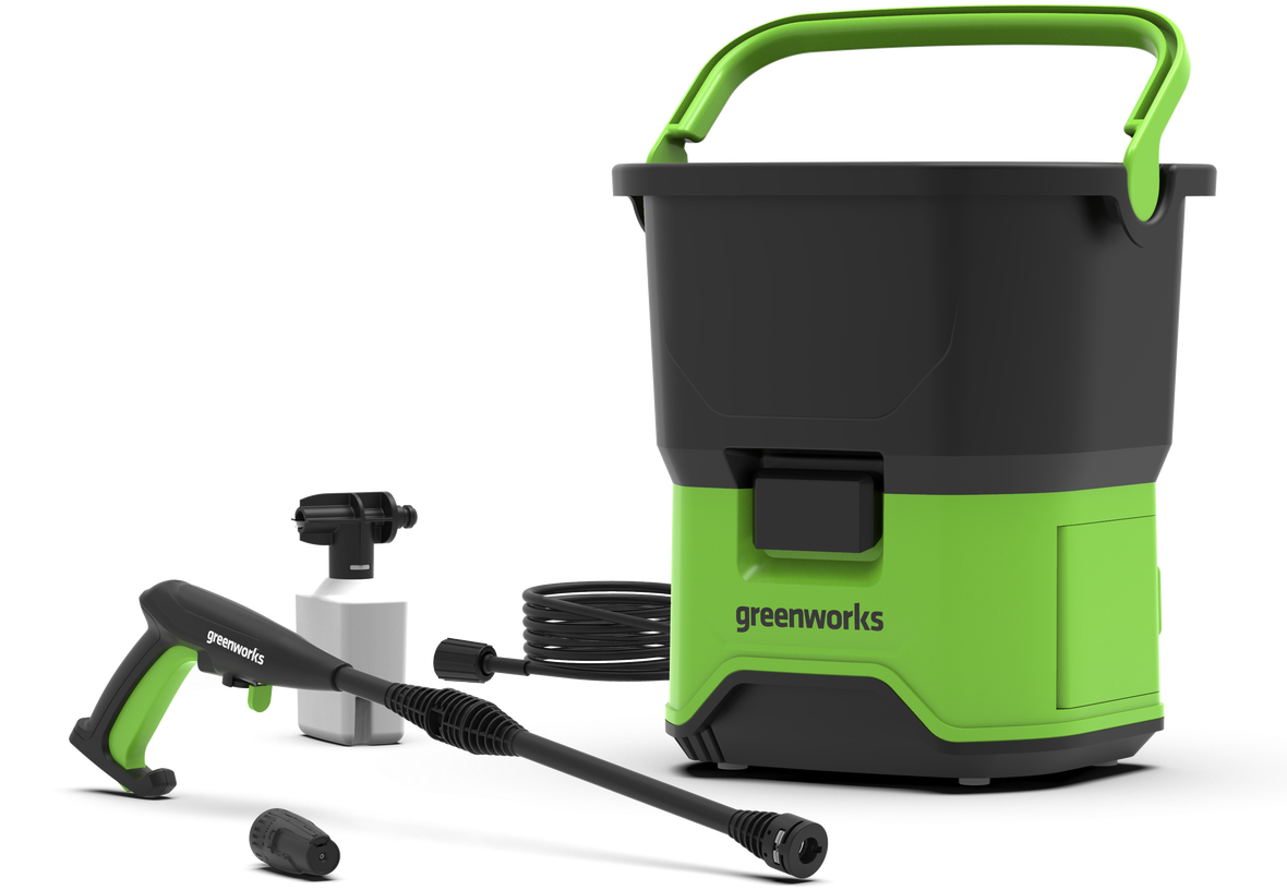 Greenworks 40v Pressure Washer Gdc40 - Greenworks 60v Pressure Washer (1200x1050), Png Download