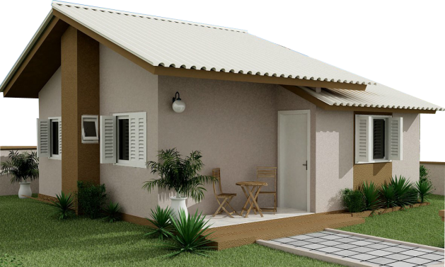Casas E Partes De Castelos - Cores Para Casa Simples (629x377), Png Download