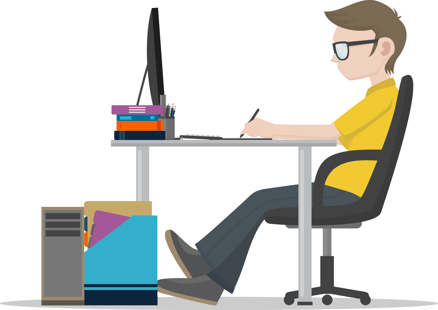Dedicated Server Transparent (1422x1007), Png Download