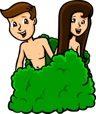 Adam And Eve - Clip Art Adam And Eve (336x400), Png Download