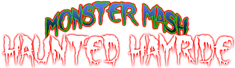 Monster Mash Haunted Hayride - Hayride (800x239), Png Download