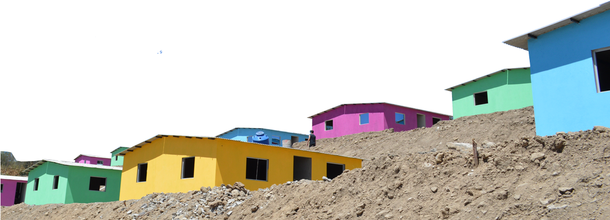 Fondo-casas - House (1200x491), Png Download