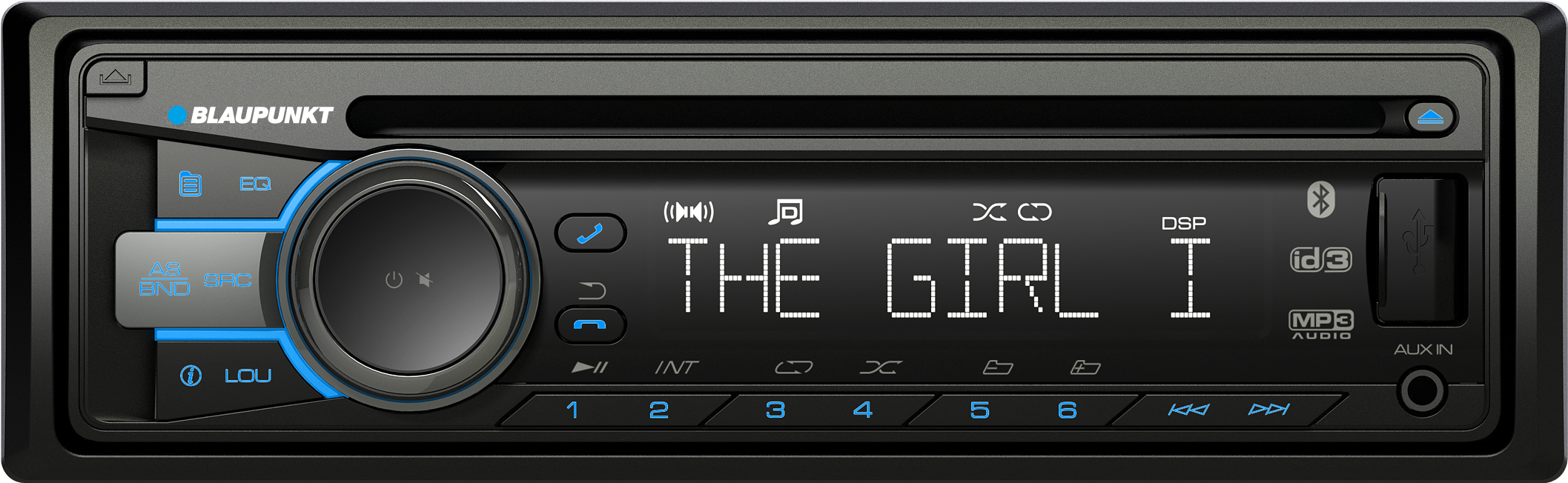 Ma 032 Cd Bt - Blaupunkt Paris Ml 110 (2358x863), Png Download