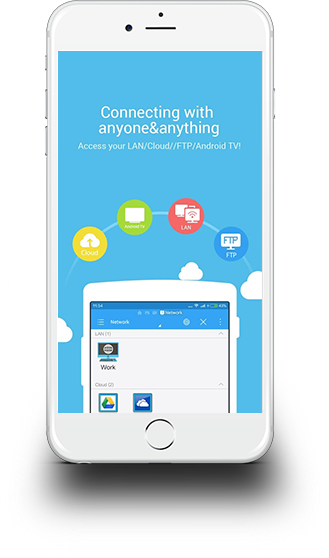 Es File Explorer - File Manager (329x558), Png Download