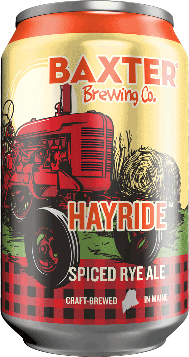 Hayride-can - Baxter Brewing (607x1143), Png Download