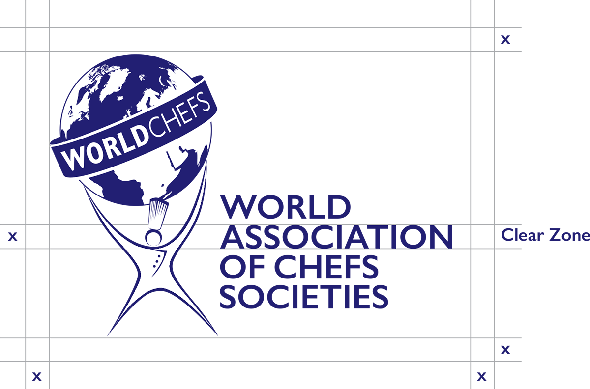 3 Logo Sizing - World Association Of Chefs Societies Png (1200x792), Png Download