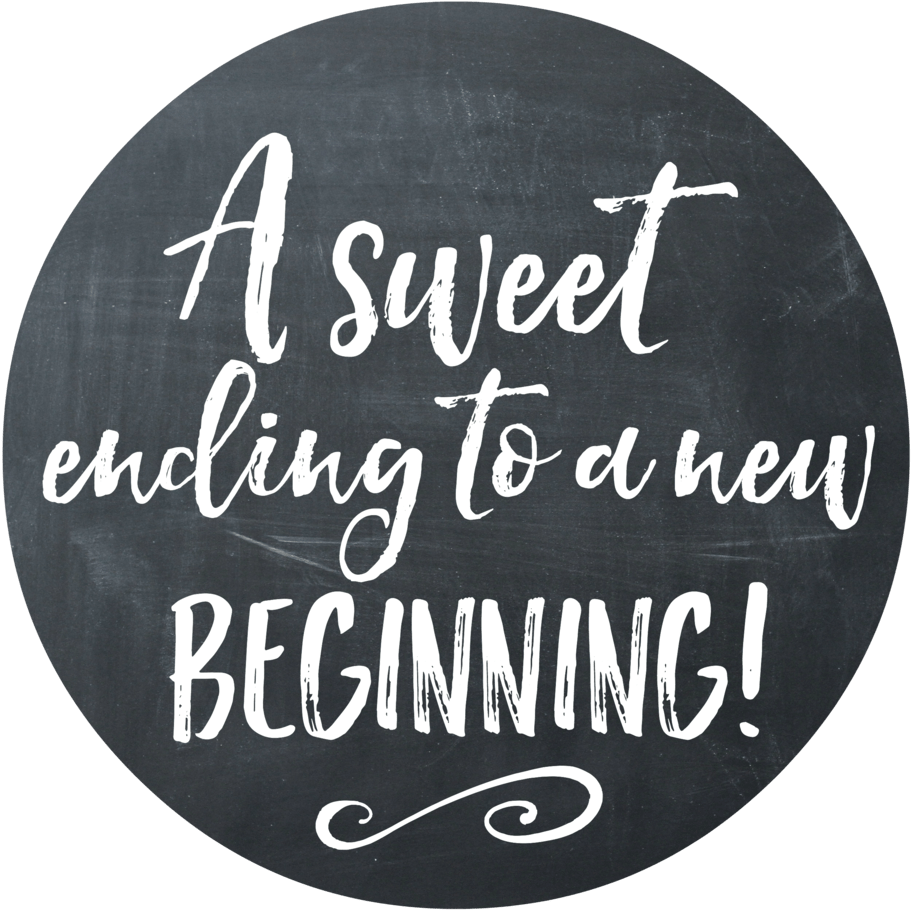 Sweet Gift Tag - Blessed Heart Black Rustic Bark Look Wood Circle Magnet (924x931), Png Download