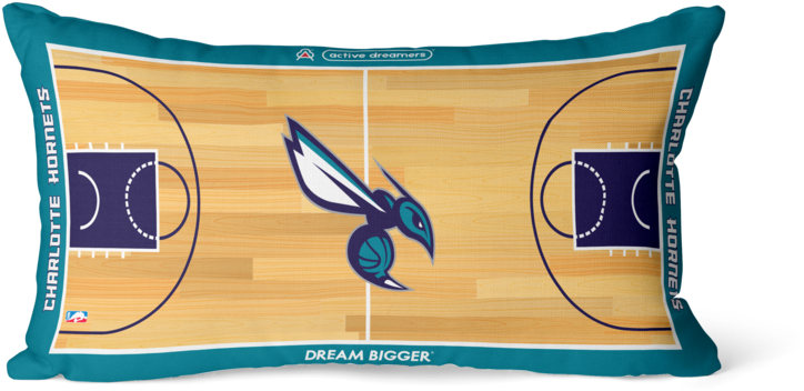 Charlotte Hornets Lumbar Pillow - Dallas (1024x1024), Png Download