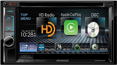 In-dash Dvd Receivers - Kenwood Excelon Ddx6902s 6.2" Multimedia Receiver With (400x310), Png Download