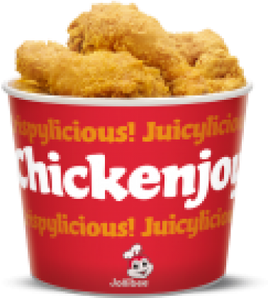 Chicken Bucket By Jollibee - Jollibee Bucket Meal 2015 (420x420), Png Download