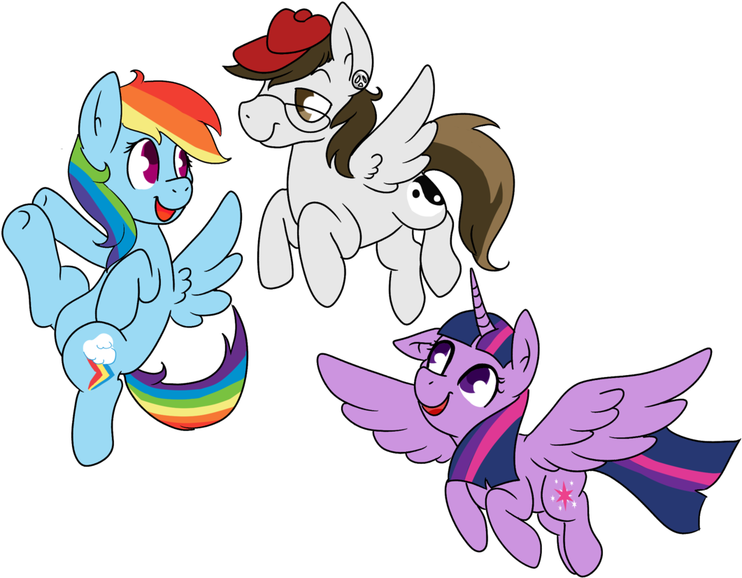 Doodle Noodle, Bronycon, Bronycon 2018, Coping With - Winged Unicorn (1280x932), Png Download