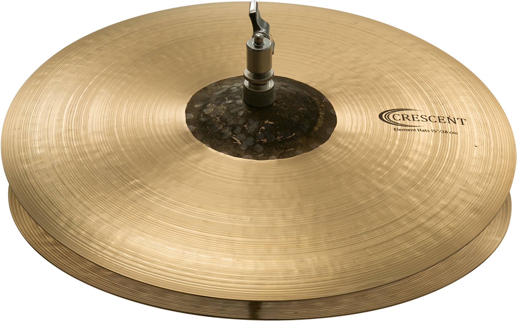 Zoom - Sabian El15h Crescent 15" Elements Hi Hat Cymbals (1858x1200), Png Download