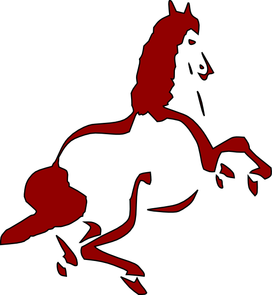 Running Horse Svg Clip Arts 552 X 598 Px (552x598), Png Download