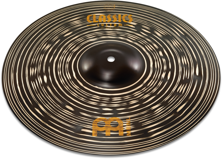 Classics Custom Dark Crash 18" - Meinl Classics Dark Crash (1180x885), Png Download