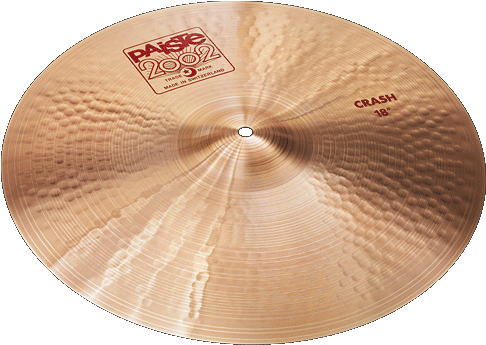 Paiste 2002 16"/17" Crash Cymbal (596x411), Png Download