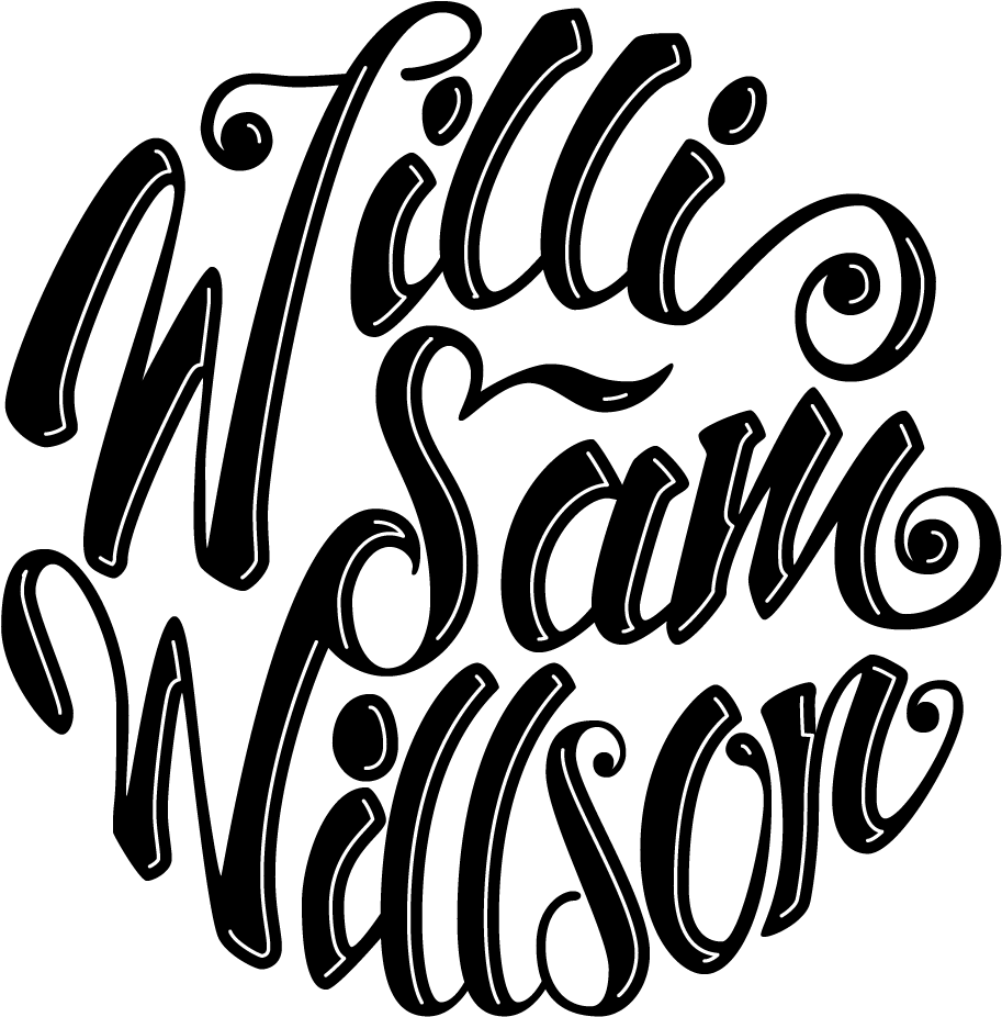 Logo For Willi Sam Willson - Calligraphy (1200x1200), Png Download