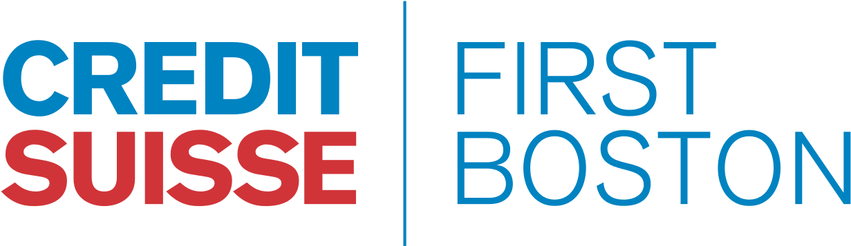Logo Credit Suisse First Boston - Credit Suisse First Boston (1280x407), Png Download