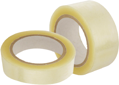 White & Transparent Cello Tapes - Sellotape (500x500), Png Download