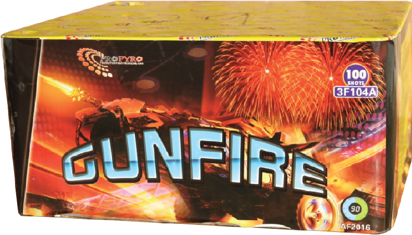 Bateria 100s Gun Fire - Fire (1042x1042), Png Download