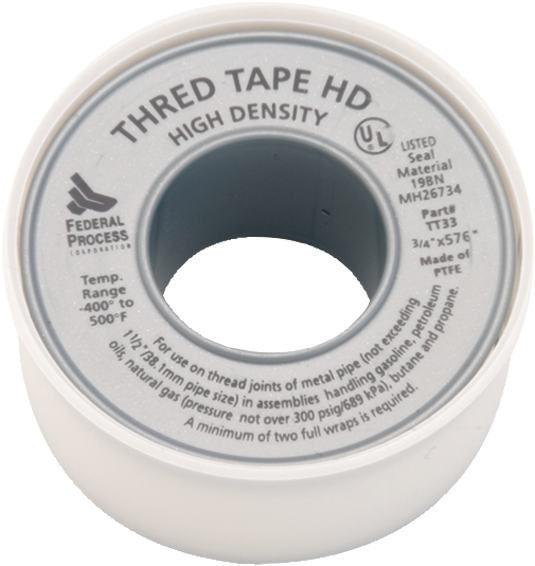 White Industrial Strength Ptfe Tapes - Thread Seal Tape (966x966), Png Download