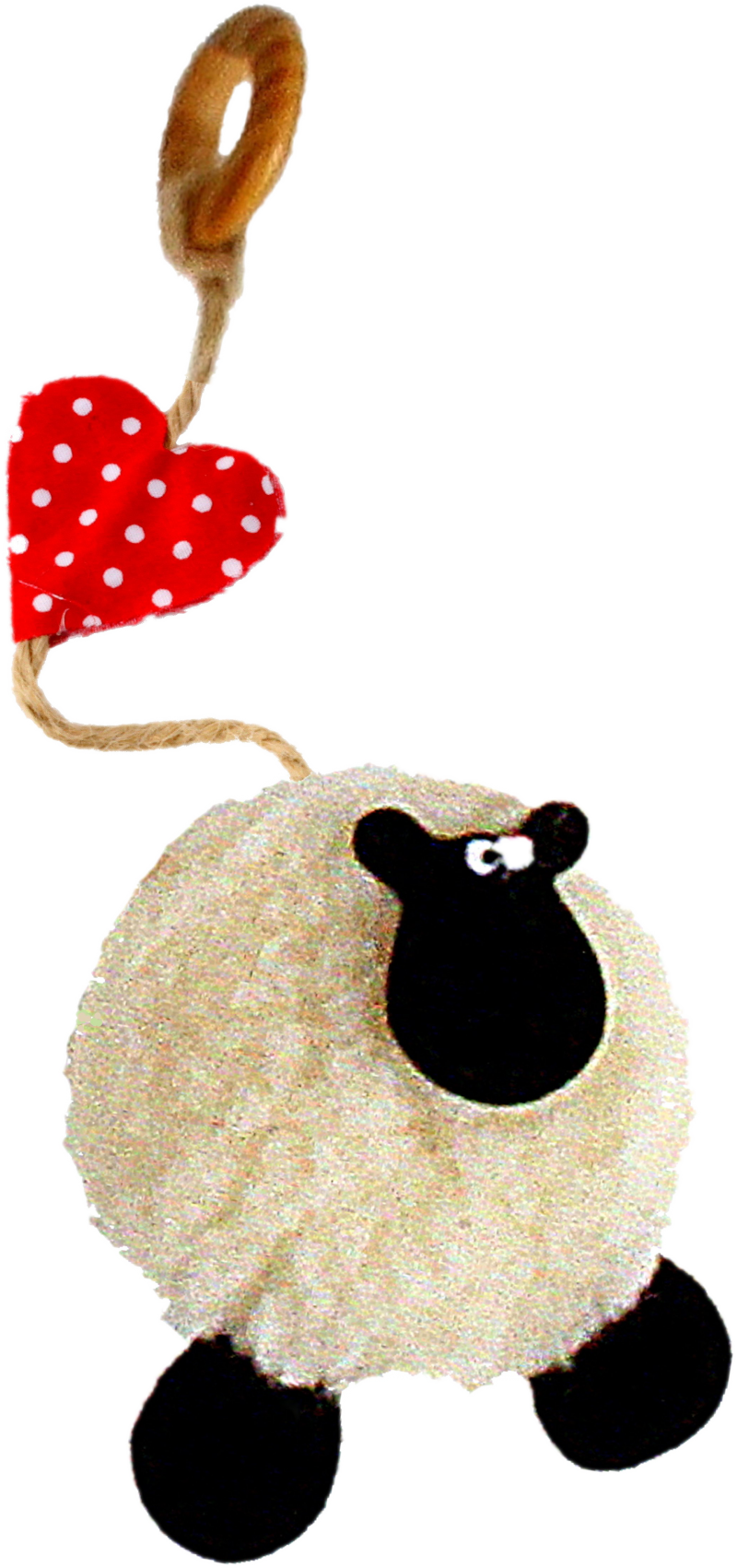 Handmade Baby Sheep String - Sheep (800x1701), Png Download