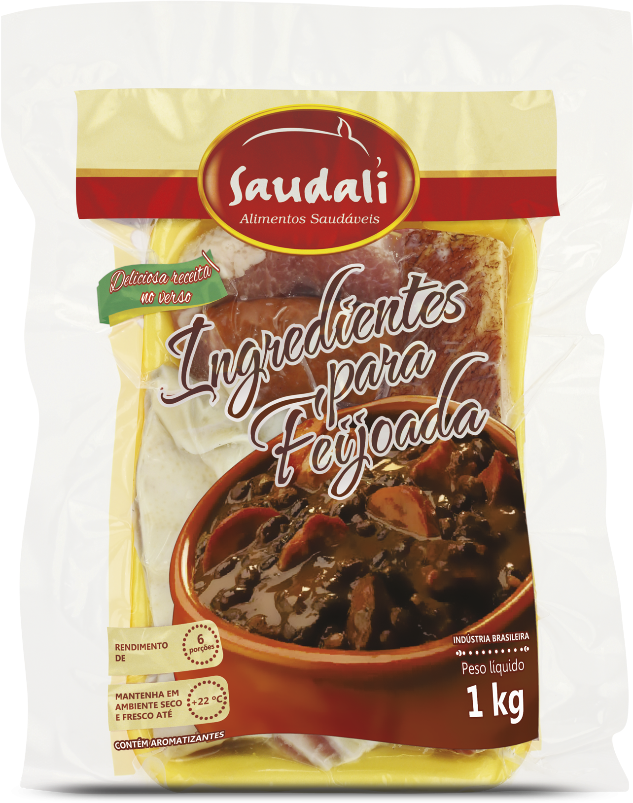 Download Ingredientes Completo Para Feijoada Saudali 1kg Saudali Full Size Png Image Pngkit