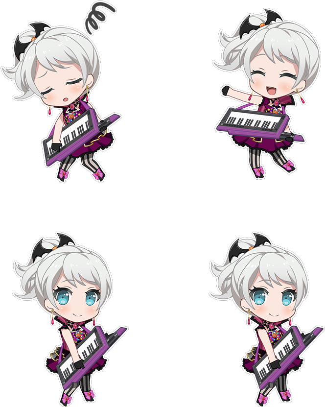 Sweet Vampire Chibi - Cartoon (672x844), Png Download